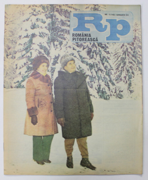 ROMANIA PITOREASCA , REVISTA LUNARA EDITATA DE MINISTERUL TURISMULUI , NR.1 , 1984