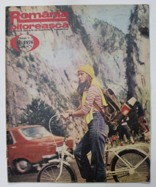 ROMANIA PITOREASCA , REVISTA LUNARA EDITATA DE MINISTERUL TURISMULUI , NR.10 , 1976