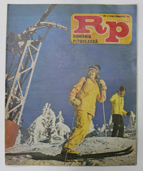 ROMANIA PITOREASCA , REVISTA LUNARA EDITATA DE MINISTERUL TURISMULUI , NR.2 , 1984