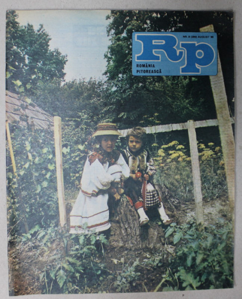 ROMANIA PITOREASCA , REVISTA LUNARA EDITATA DE MINISTERUL TURISMULUI , NR.8 , 1988