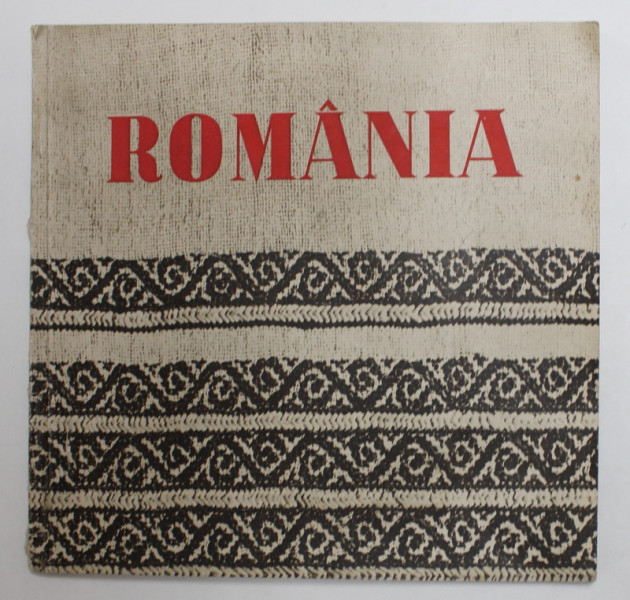 ROMANIA, PLIANT DE PREZENTARE, EDITIE IN LIMBA FRANCEZA , ANII ' 30 , CONTINE PORTRETUL REGLUI CAROL II