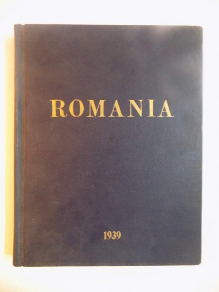 ROMANIA. REVISTA OFICIULUI NATIONAL DE TURISM, ANUL IV, 1939 (INCOMPLET)