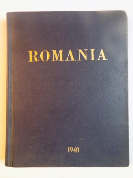ROMANIA. REVISTA OFICIULUI NATIONAL DE TURISM, ANUL V, 1940 (INCOMPLET)