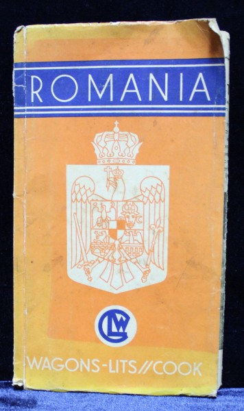 ROMANIA . WAGONS-LITS COOK . GHID TURISTIC INTERBELIC (ONT, 1937)