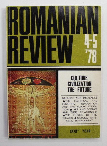 ROMANIAN REVIEW , A MAGAZINE OF LITERATURE AND THE ARTS , XXXIInd YEAR , NR. 4-5 , 1978