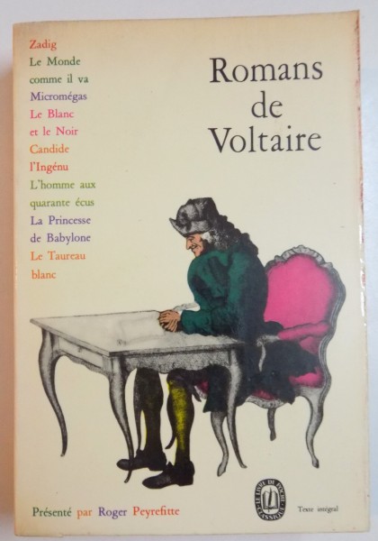 ROMANS par VOLTAIRE , 1961