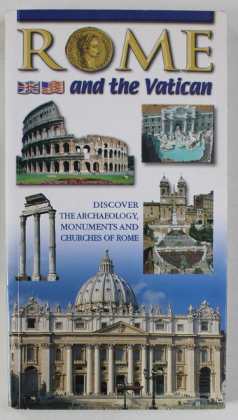 ROME AND THE VATICAN , GUIDE TO THE CITY DIVIDED INTO 11 ZONES , 2006