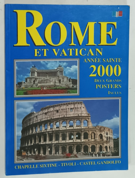 ROME ET VATICAN , ANNE SAINTE 2000 , DEXU GRANDS POSTERS INCLUS , 1999