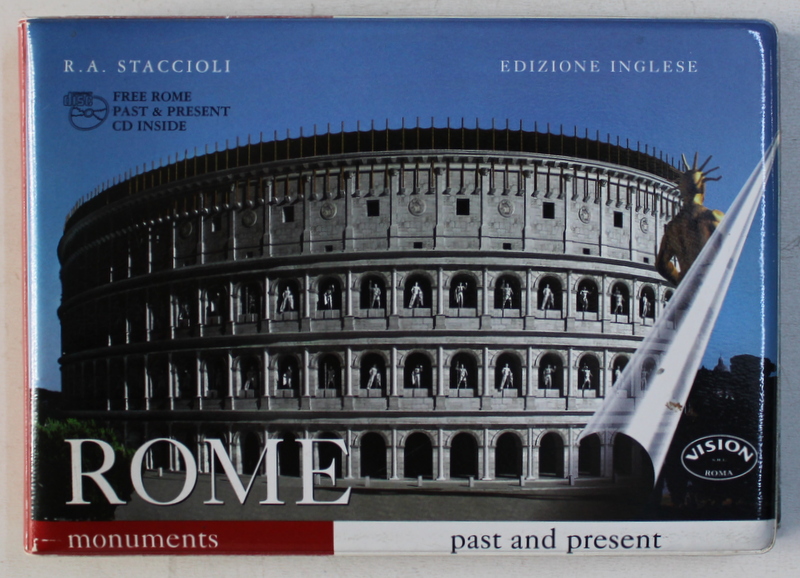 ROME MONUMENTS - PAST AND PRESENT - GUIDE WITH RECONSTRUCTIONS , 2001 , CONTINE CD*