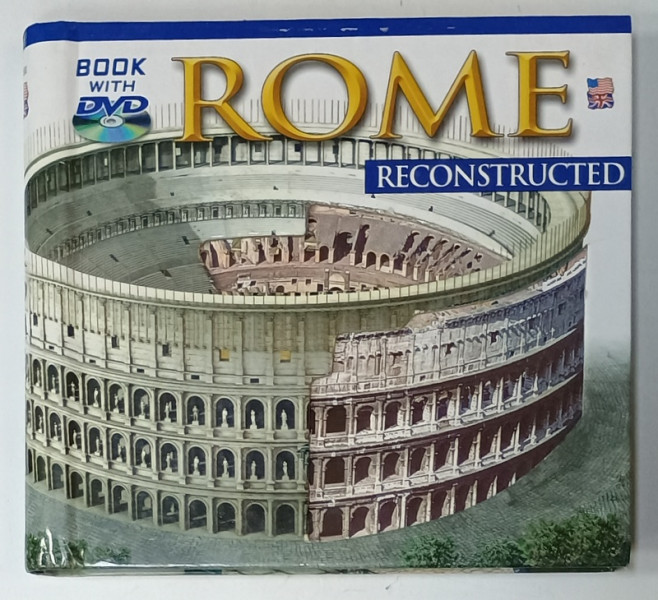 ROME ,  RECONSTRUCTED , BOOK WITH DVD , ANII '2000