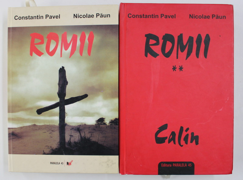 ROMII - roman de CONSTANTIN PAVEL si NICOLAE PAUN , VOLUMELE I - II , 2007 - 2008