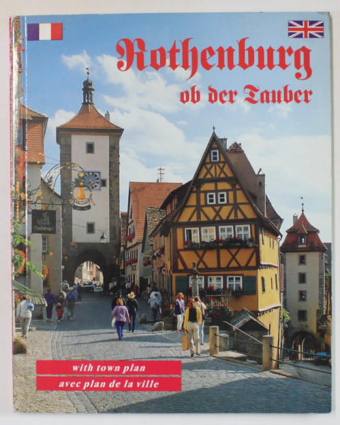ROTHENBURG OB DER TAUBER , ALBUM DE PREZENTARE , TEXT ENGLEZA si FRANCEZA , ANII ' 2000