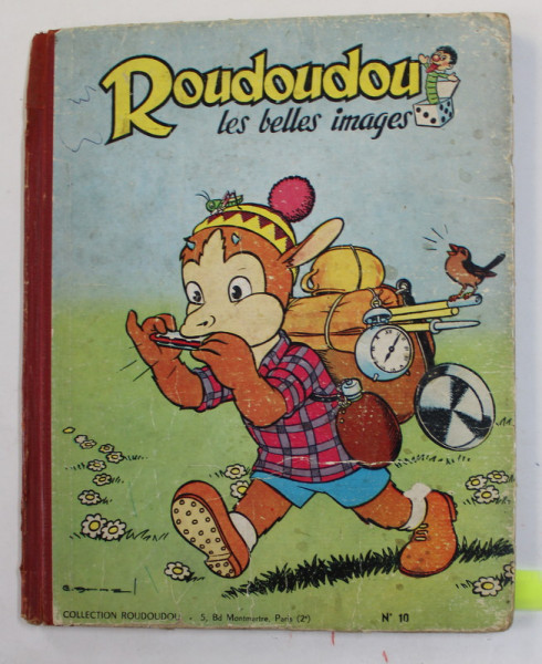 ROUDOUDOU - LES BELLES IMAGES , REVISTA DE BENZI DESENATE PENTRU COPII ,  COLIGAT DE 6 NUMERE CONSECUTIVE , ANII '50