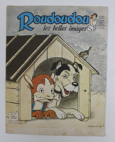ROUDOUDOU , LES BELLES IMAGES , REVISTA PENTRU COPII , NO. 173  , OCTOBRE , 1962