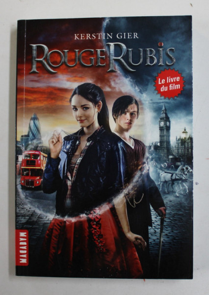 ROUGE RUBIS  par KERSTIN GIER , LE LIVRE DU FILM , 2014