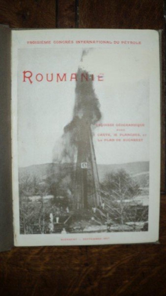 Roumanie, Congres International du Petrole, Bucharest 1907