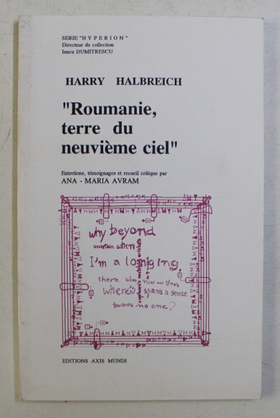 ' ROUMANIE , TERRE DU NEUVIEME CIEL ' par HARRY HALBREICH , 1992