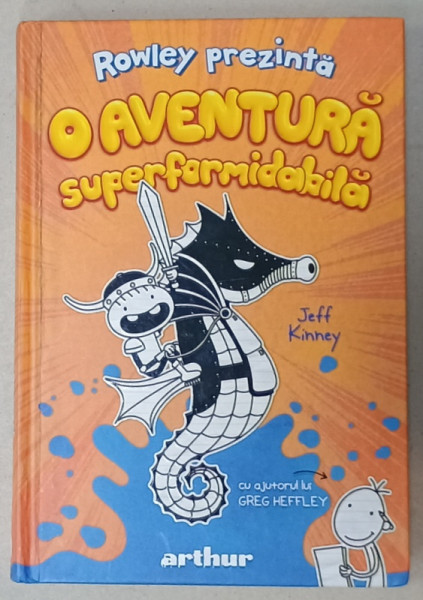 ROWLEY PREZINTA  : O AVENTURA SUPERFORMIDABILA de JEFF KINNEY , 2021