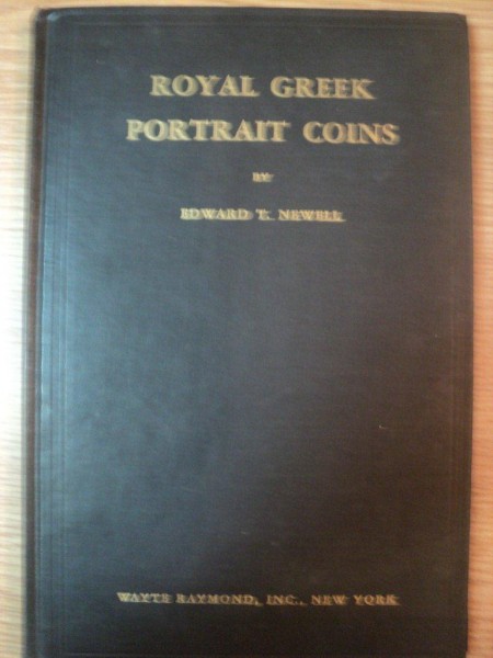 ROYAL GREEK PORTRAIT COINS de EDWARD T. NEWELL , 1937