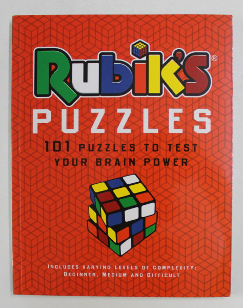 RUBIK 'S PUZZLES - 101 PUZZLES TO TEST YOUR BRAIN POWER , 2017