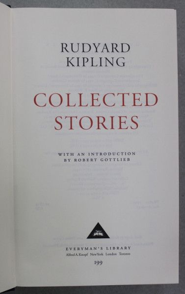 RUDYARD KIPLING - COLLECTED STORIES , 1994
