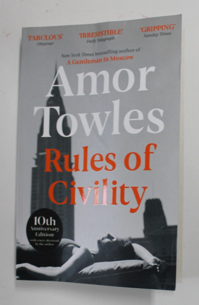 RULES OF CIVILITY by AMOR TOWLES , 2021
