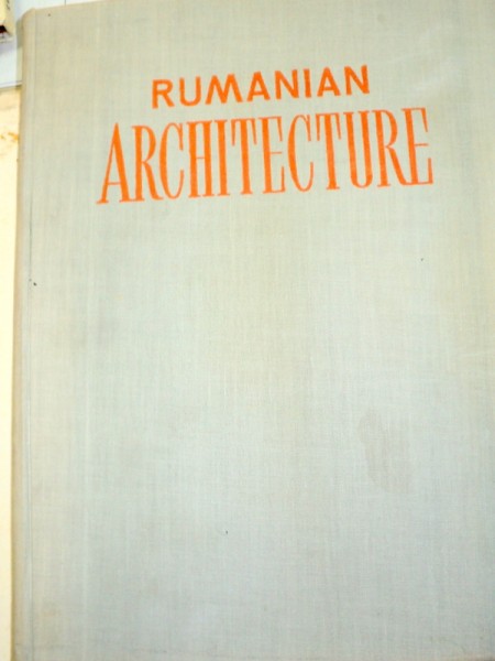 RUMANIAN ARCHITECTURE  1953