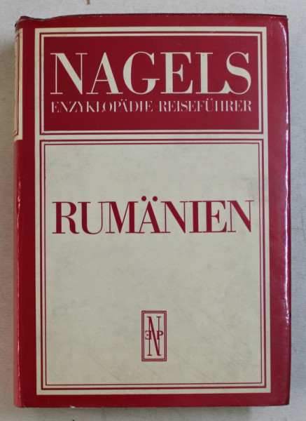 RUMANIEN - NAGELS REISEFUHRER ( ROMANIA  - GHID DE CALATORIE )  , 1968