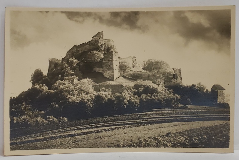 RUPEA , CETATEA , VEDERE DE ANSAMBLU , CARTE POSTALA INTERBELICA