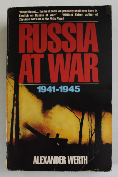 RUSSIA AT WAR , 1941-1945 by ALEXANDER WERTH , 1984