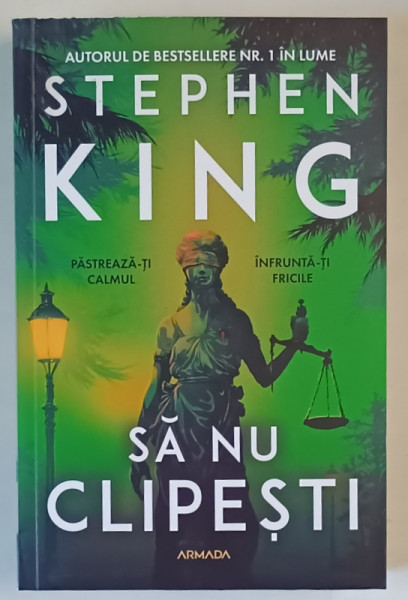 SA NU CLIPESTI , roman de STEPHEN KING , 2025 *MICI DEFECTE