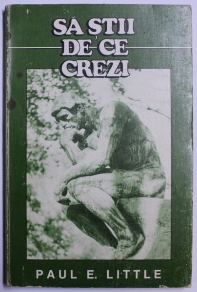 SA STII DE CE CREZI de PAUL E. LITTLE , 1983