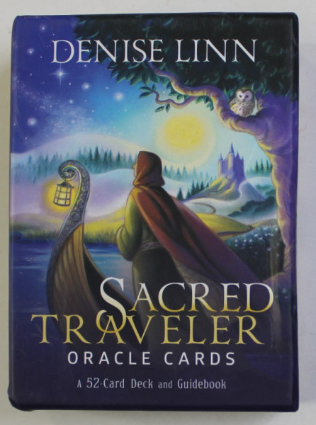 SACRED TRAVELLER ORACLE CARDS , A 52 CARD DECK AND GUIDEBOOK , by DENISSE LINN , 2017