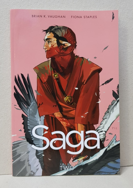 SAGA by BRIAN K. VAUGHAN and FIONA STAPLES  , VOLUMUL II , 2014, BENZI DESENATE