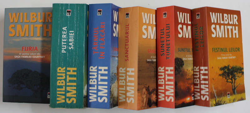 SAGA FAMILIEI COURTNEY , VOLUMELE I - VI de WILBUR SMITH , 2005