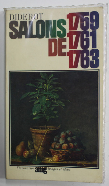 SALONS DE 1759 -1761 -1763 par DENIS DIDEROT , 1967