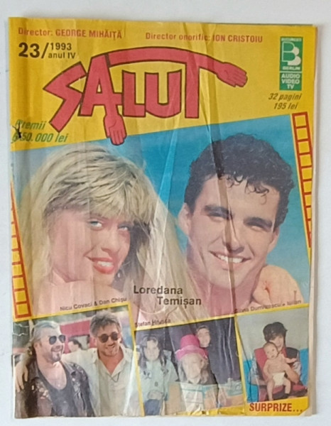 SALUT , PUBLICATIE PENTRU TINERET , NR. 23, 1993
