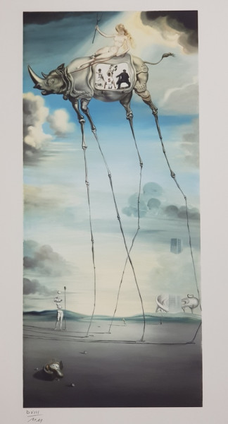 SALVADOR DALI - (1904-1989) CALATORIE CELESTA