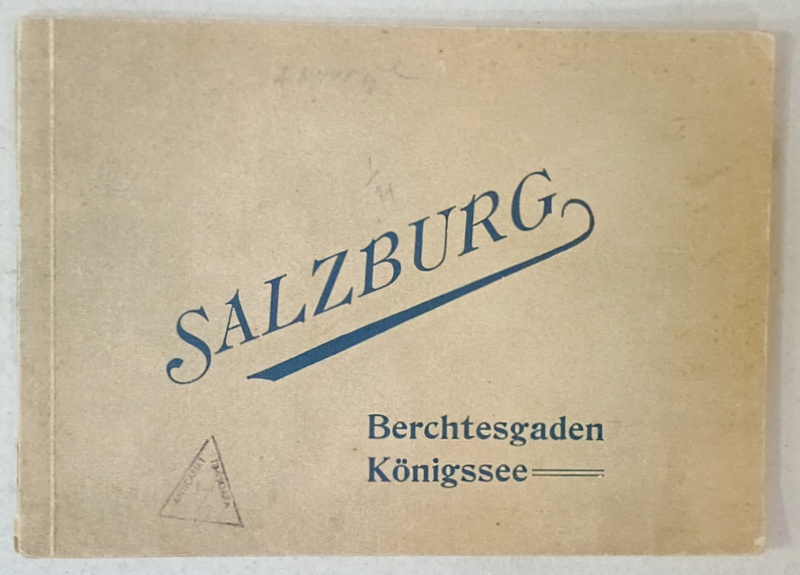 SALZBURG , BERCHTESGADEN , KONIGSEE , ALBUM CU FOTOGRAFII DE EPOCA , PERIOADA  INTERBELICA