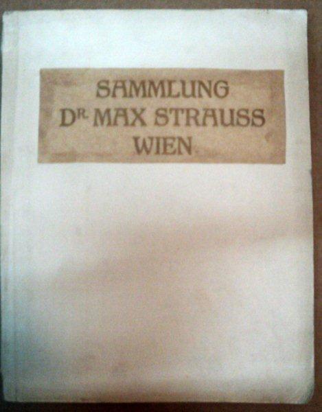 SAMMLUNG  Dr. MAX STRAUSS WIEN  , 1926