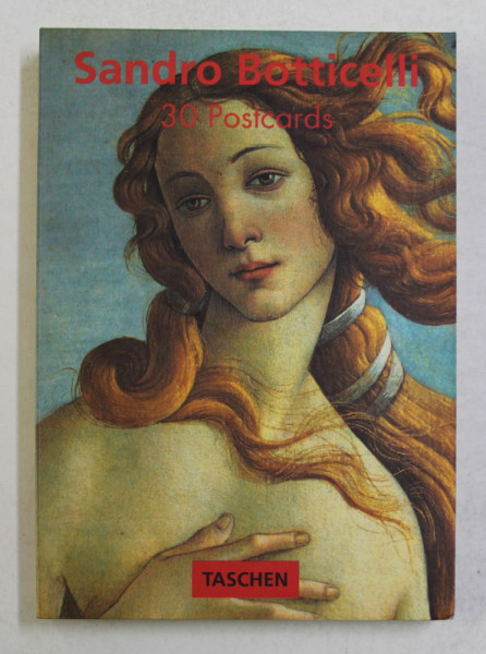 SANDRO  BOTTICELLI - 1445 - 1510 , MINIALBUM CU 30 DE CARTI POSTALE , 2002