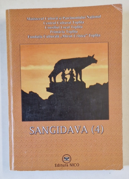 SANGIDAVA (4) de ILIE SANDRU si VASILE GOTEA , 2010 , PREZINTA URME DE UZURA