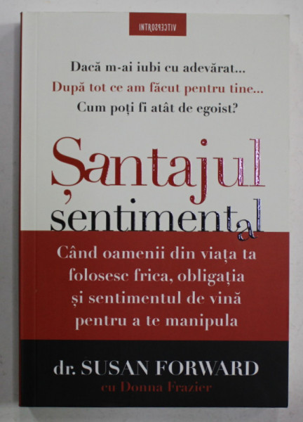 SANTAJUL SENTIMENTAL de dr. SUSAN FORWARD , 2020 *MICI DEFECTE BLOC DE FILE