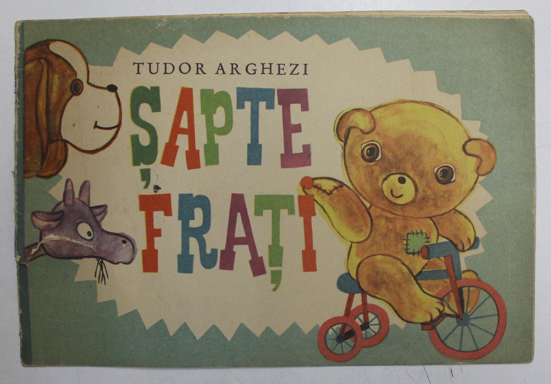 SAPTE FRATI , desene de CLELIA OTTONE , de TUDOR ARGHEZI , 1963