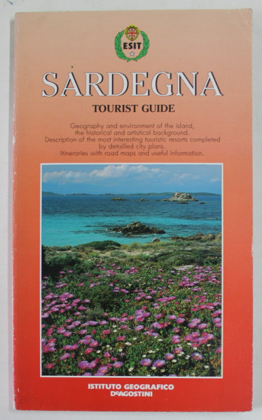 SARDEGNA , TOURIST GUIDE , TEXT IN LIMBA ENGLEZA , 1991