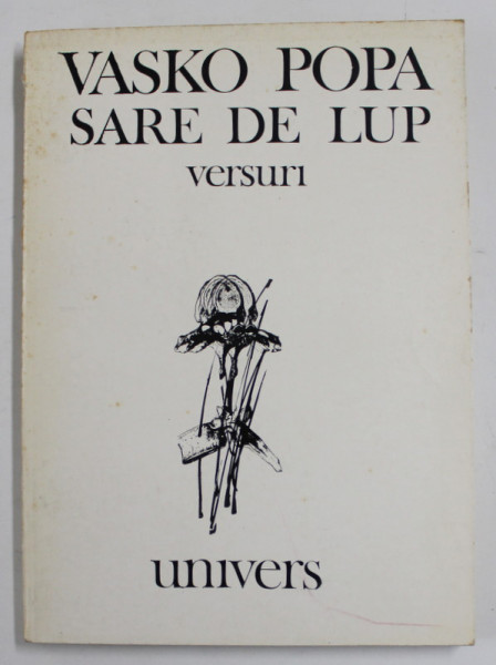 SARE DE LUP de VASKO POPA , VERSURI , 1983
