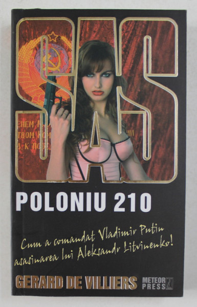 SAS -  POLONIU 210 de GERARD DE VILLIERS , 2008