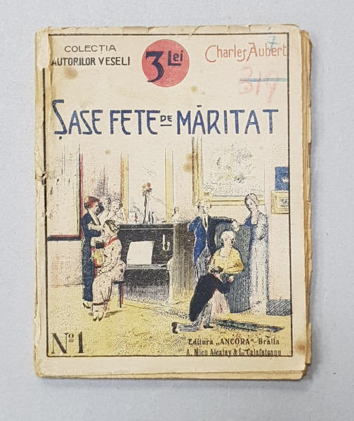SASE FETE DE MARITAT de CHARLES AUBERT , EDITIE INTERBELICA