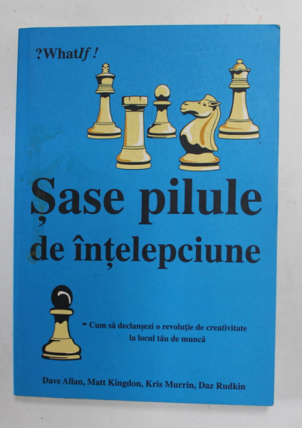 SASE PILULE DE INTELEPCIUNE - CUM SA DECLANSEZI O REVOLUTIE DE CREATIVITATE LA LOCUL TAU DE MUNCA de DAVE ALLAN ...DAZ RUDKIN , 2007