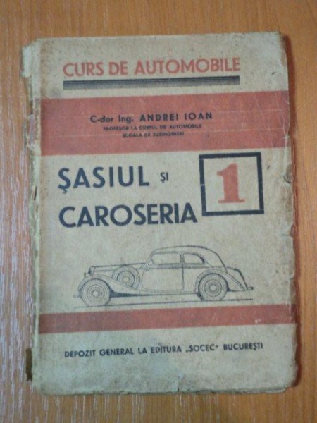 SASIUL SI CAROSERIA de ANDREI IOAN  1946